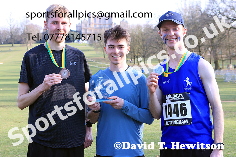 Senior mens 2025 UK CAU Inter Counties Cross Country Champs., Wollaton Park, Nottingham. Photo: David T. Hewitson/Sports for All Pics